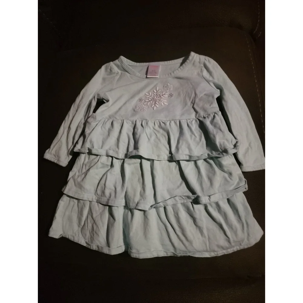 Gymboree‎ snow princess snowflake tiered dress size 12 18 months